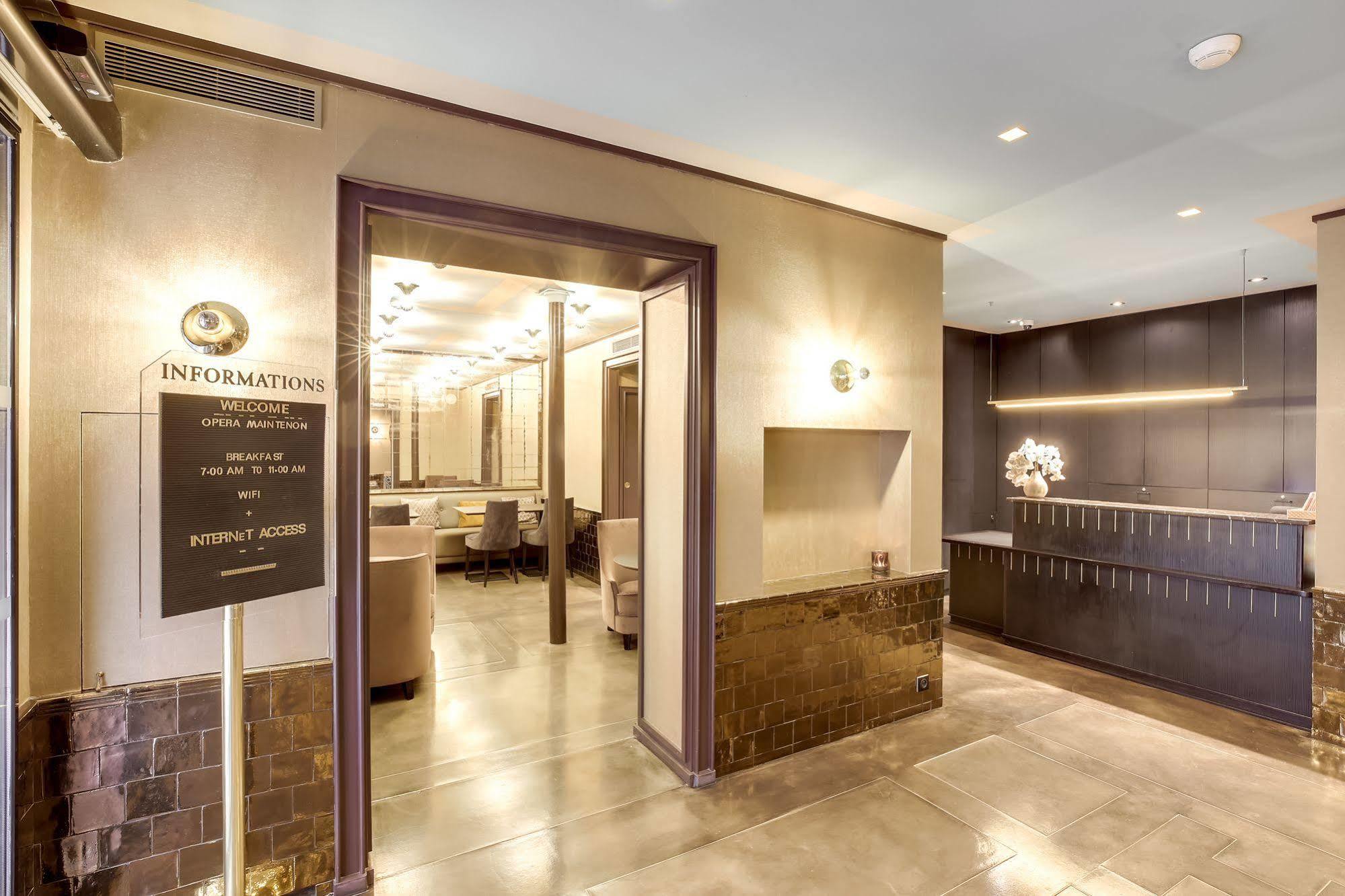 Hotel Opera Maintenon Paris Exterior foto